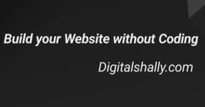 How to build website without coding